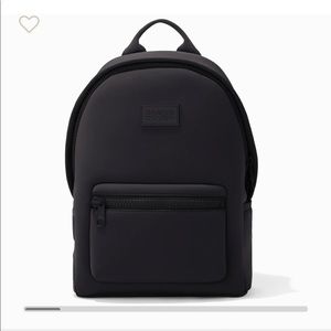 Dagne Dover medium black neoprene backpack. Awesome for school or travel!